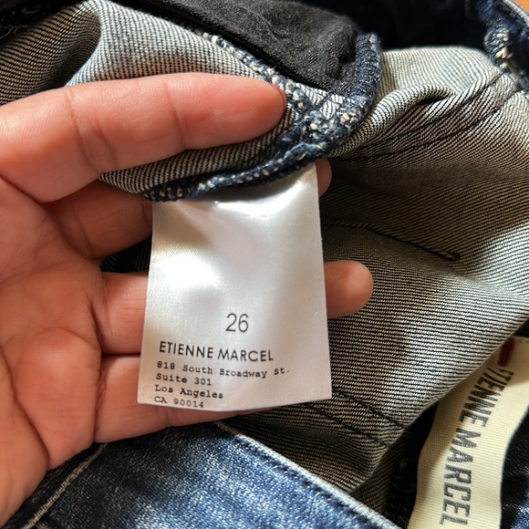 Etienne Marcel Skinny Moto Jeans - Picture 9 of 10